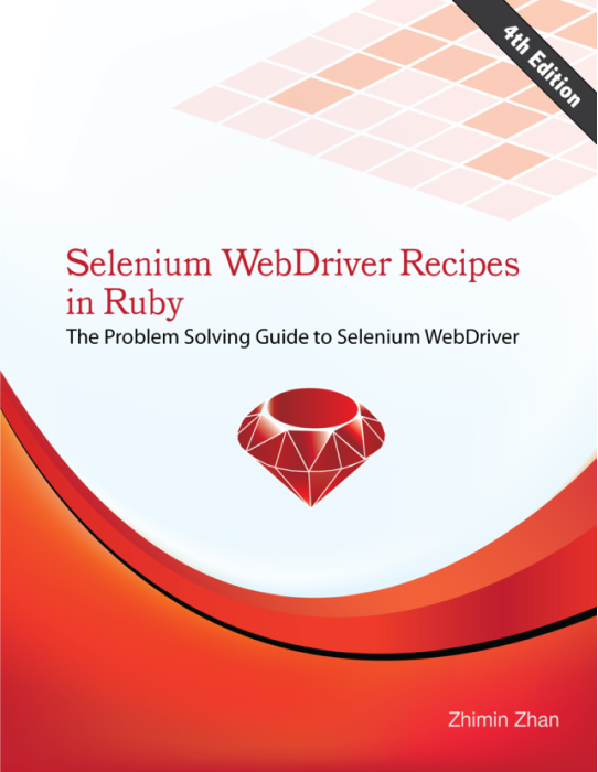 Selenium WebDriver Recipes in Ruby